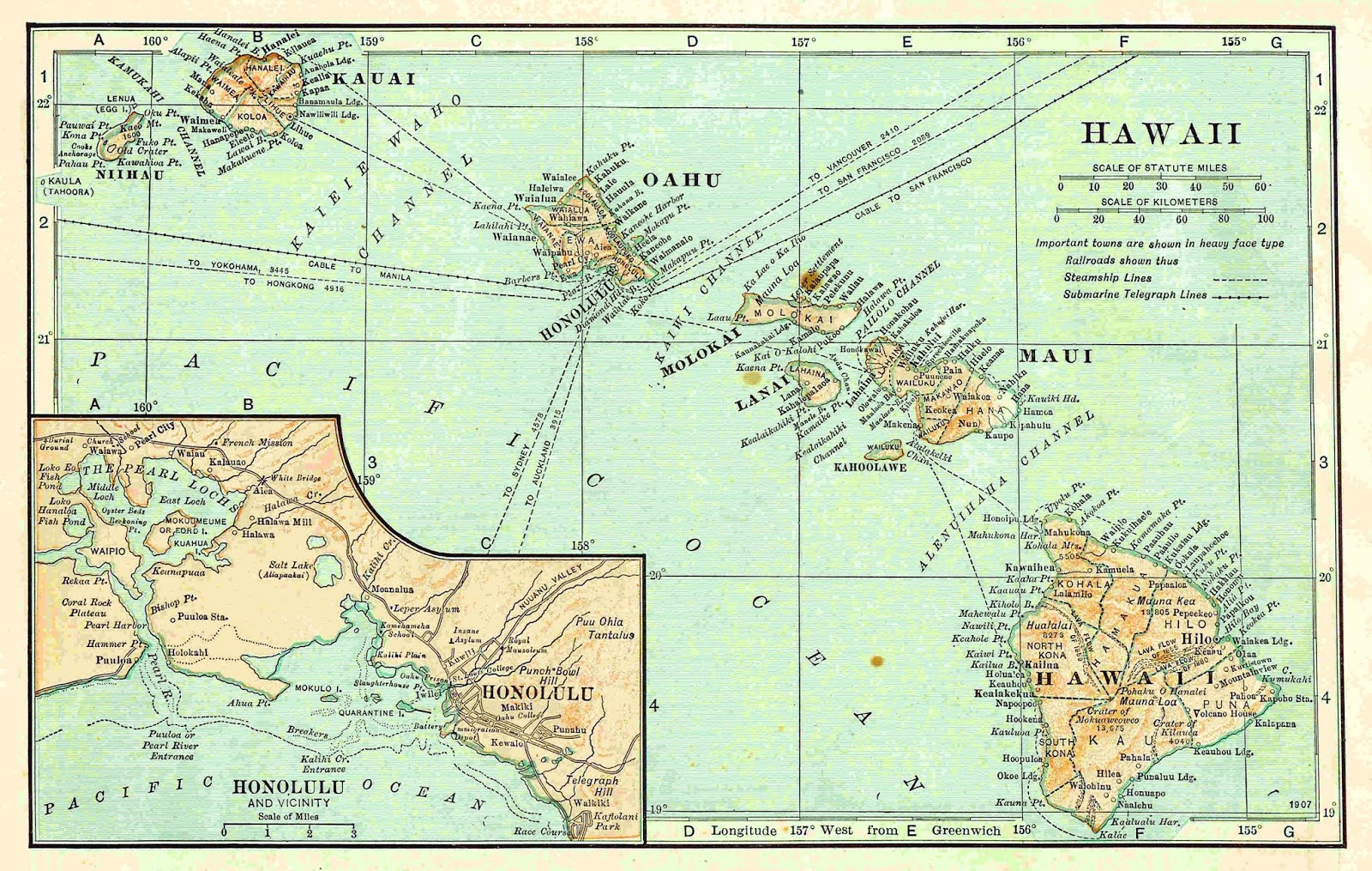 Hawaii Map Clip Art