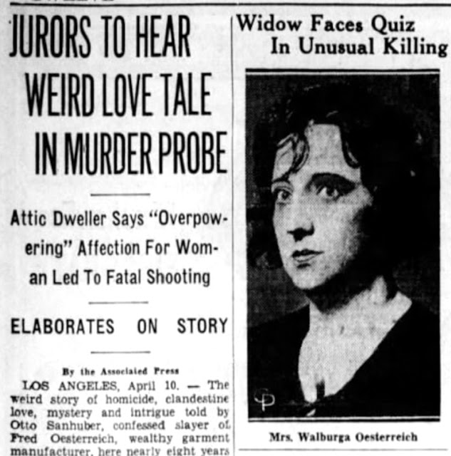 Los Angeles Files Accused Murderer Walburga "Dolly" Oesterreich