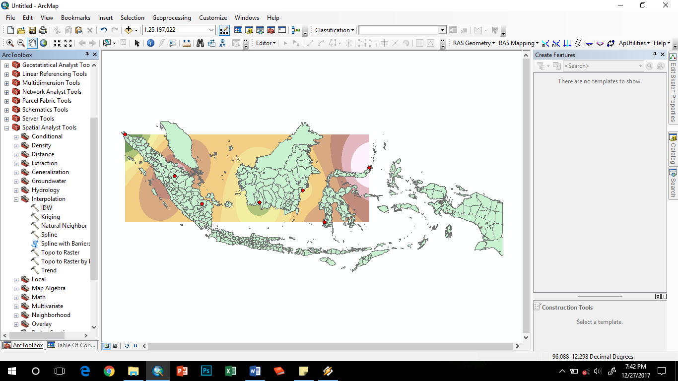 Tutorial Interpolasi IDW dan Kriging