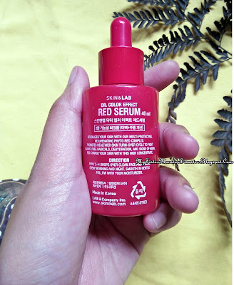 [Review] Dr. Color Effect Red Serum by Skin&Lab