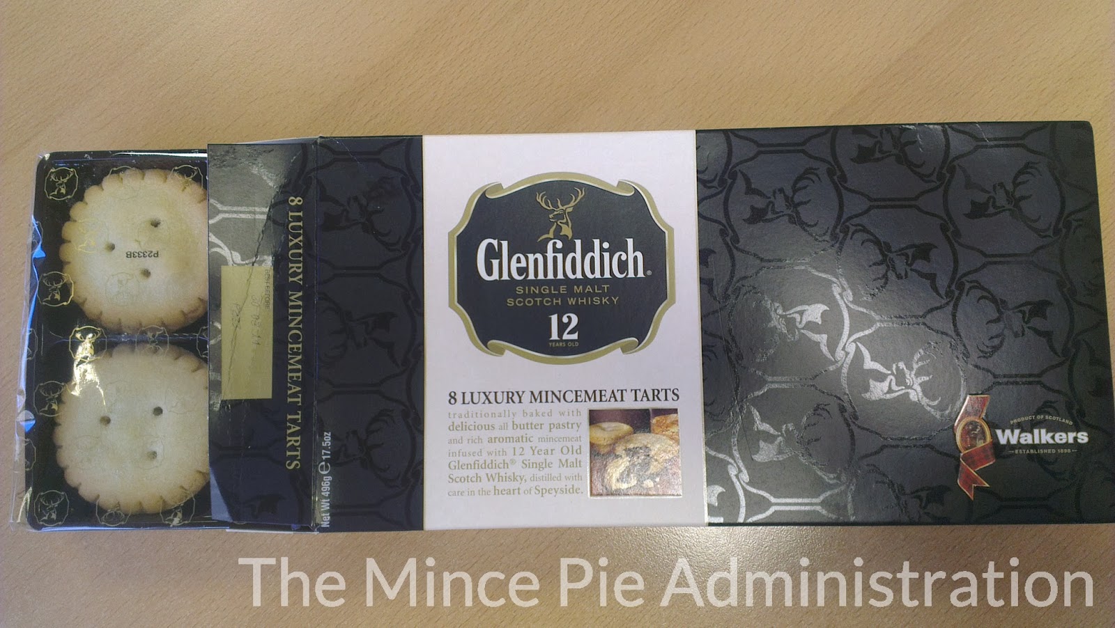 The Mince Pie Administration Walkers Glenfiddich 8 Luxury