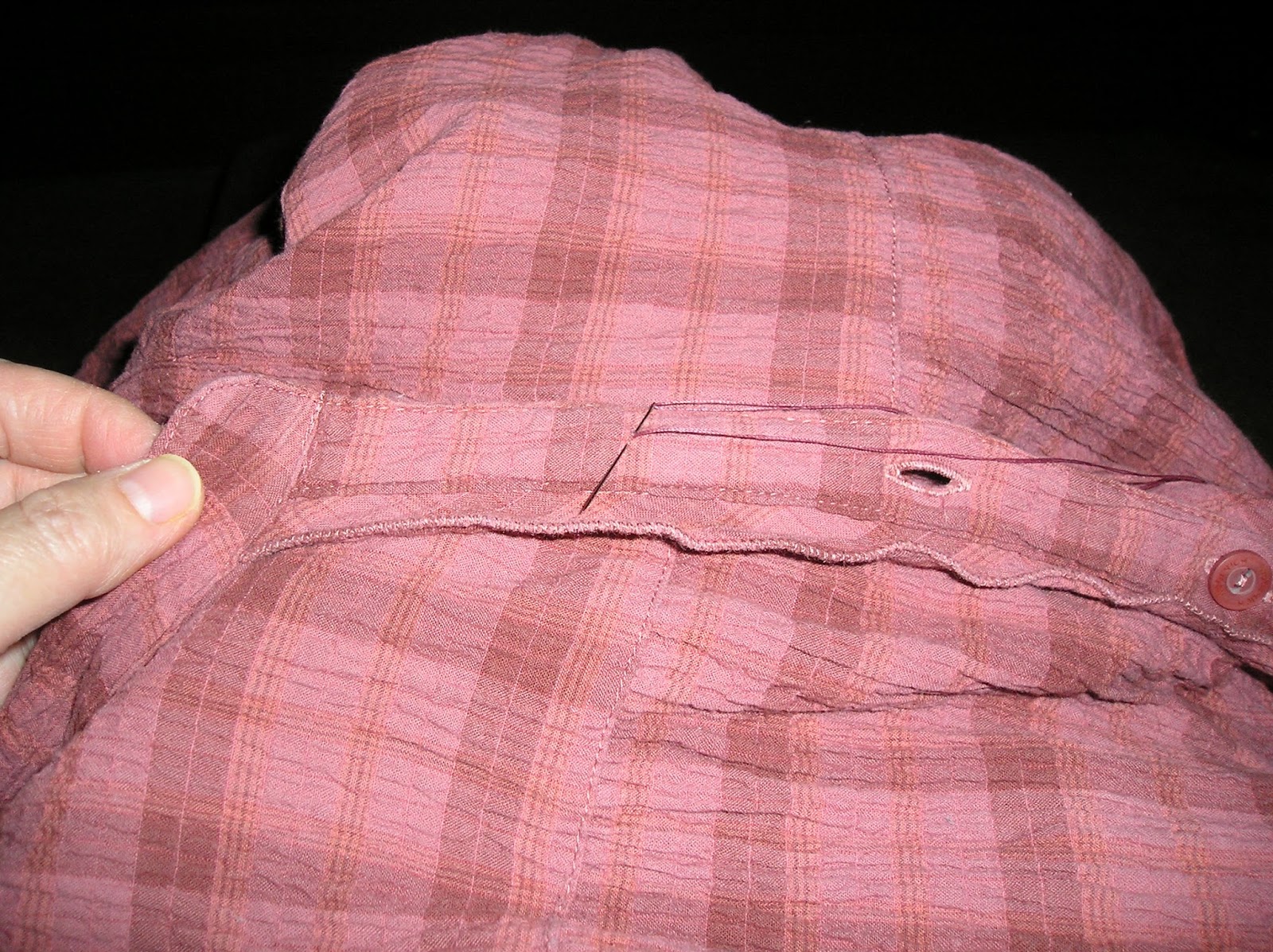 Thoughts from Frank and Fern Button Up Your Shirt