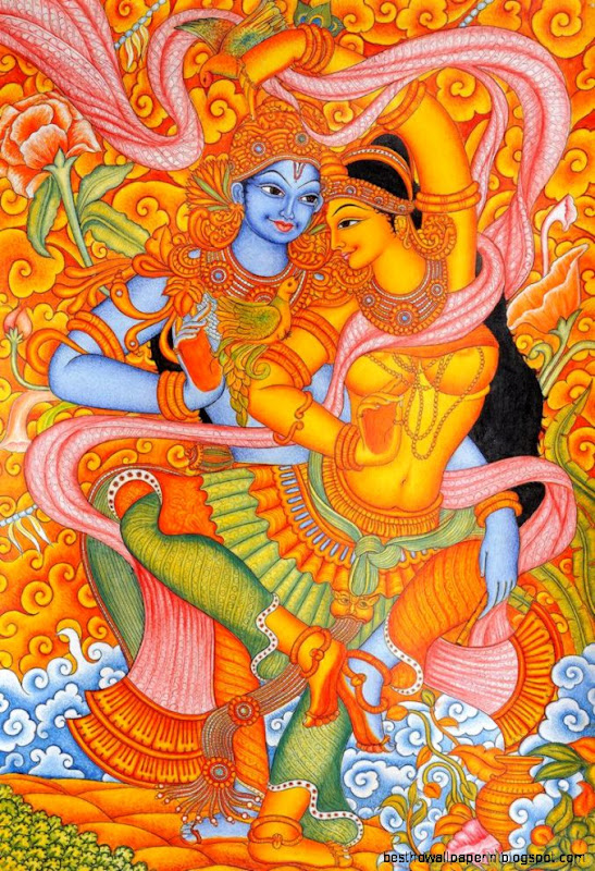 Mural Paintings on Pinterest  Murals Krishna and Kerala