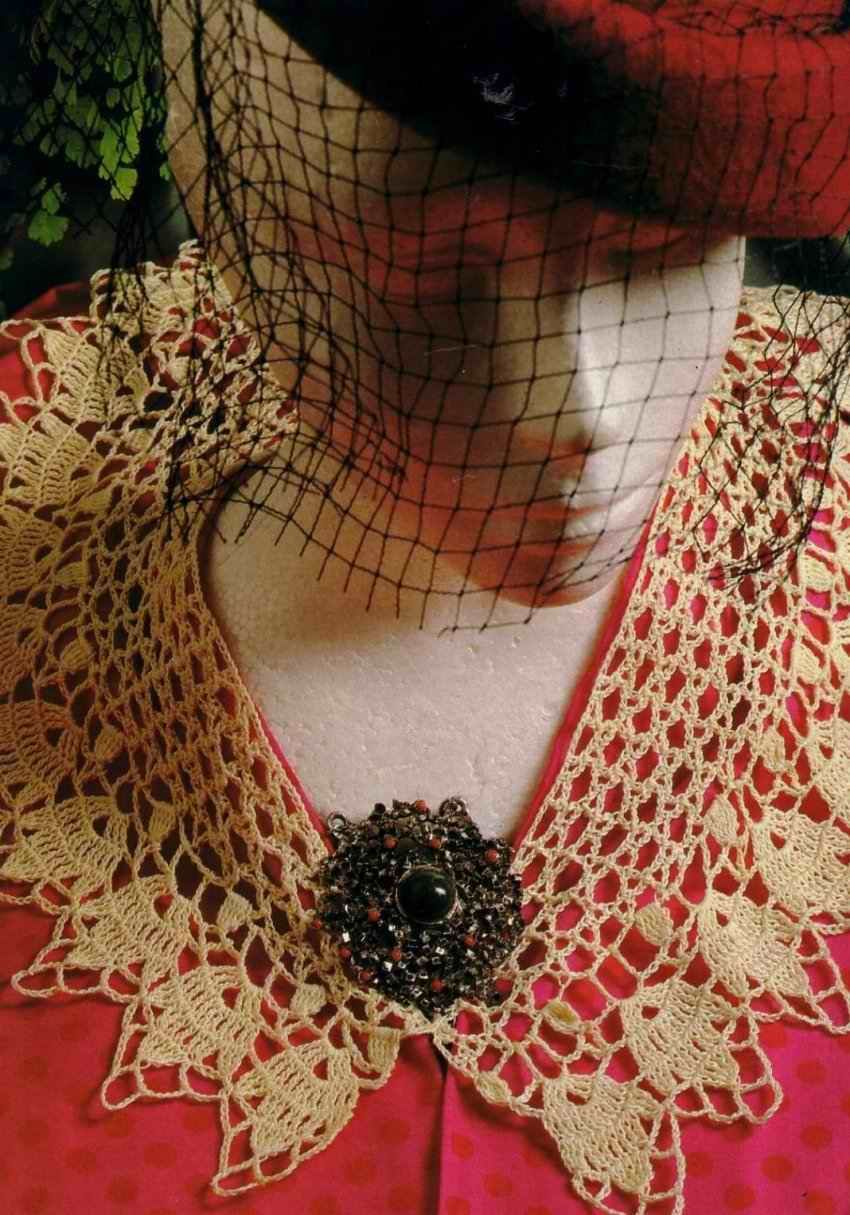 Free Crochet Collar Patter
ns - Fancy Vintage Collars