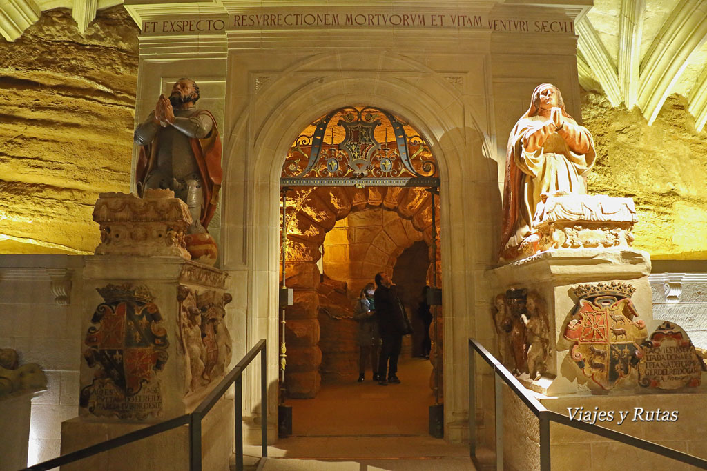 Panteón Real del Real Monasterio de Santa María la real de Nájera. La Rioja