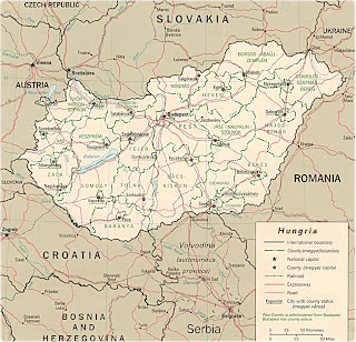 Mapa Mundi: Mapa da Hungria
