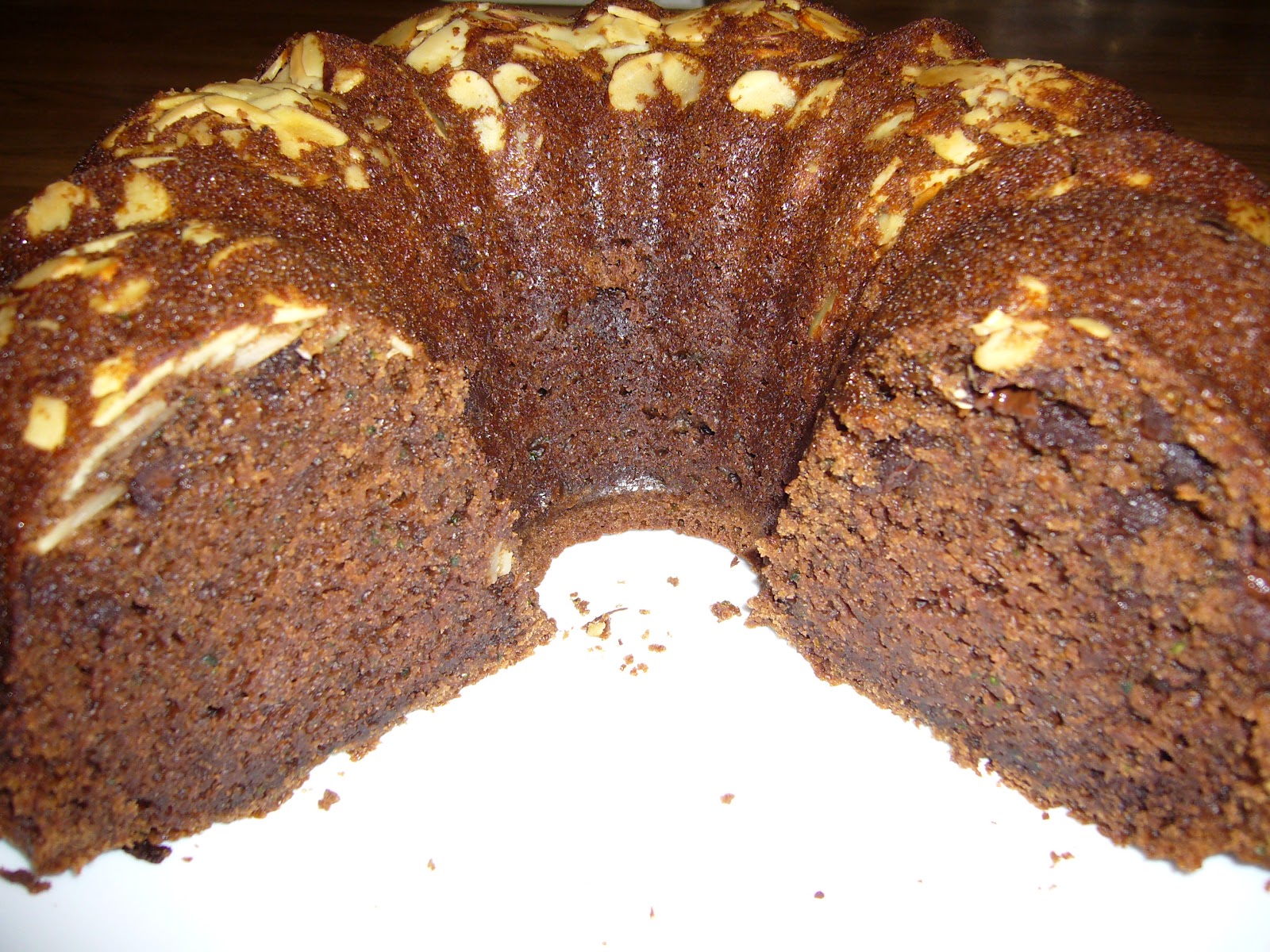 Zucchini Bread variations (chocolate cake)