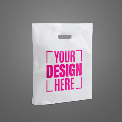 10 X 12 Personalized Printing D Cut Carry Bags