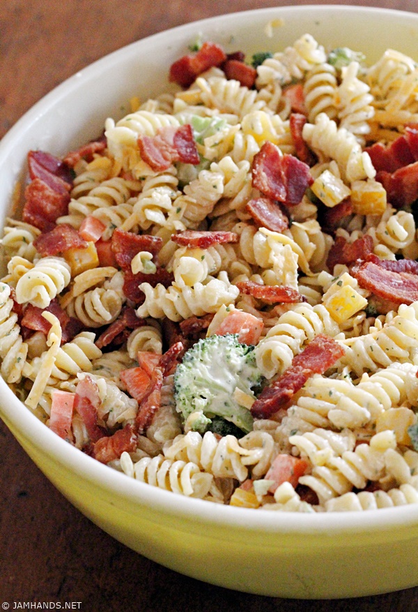 Bacon Ranch Pasta Salad