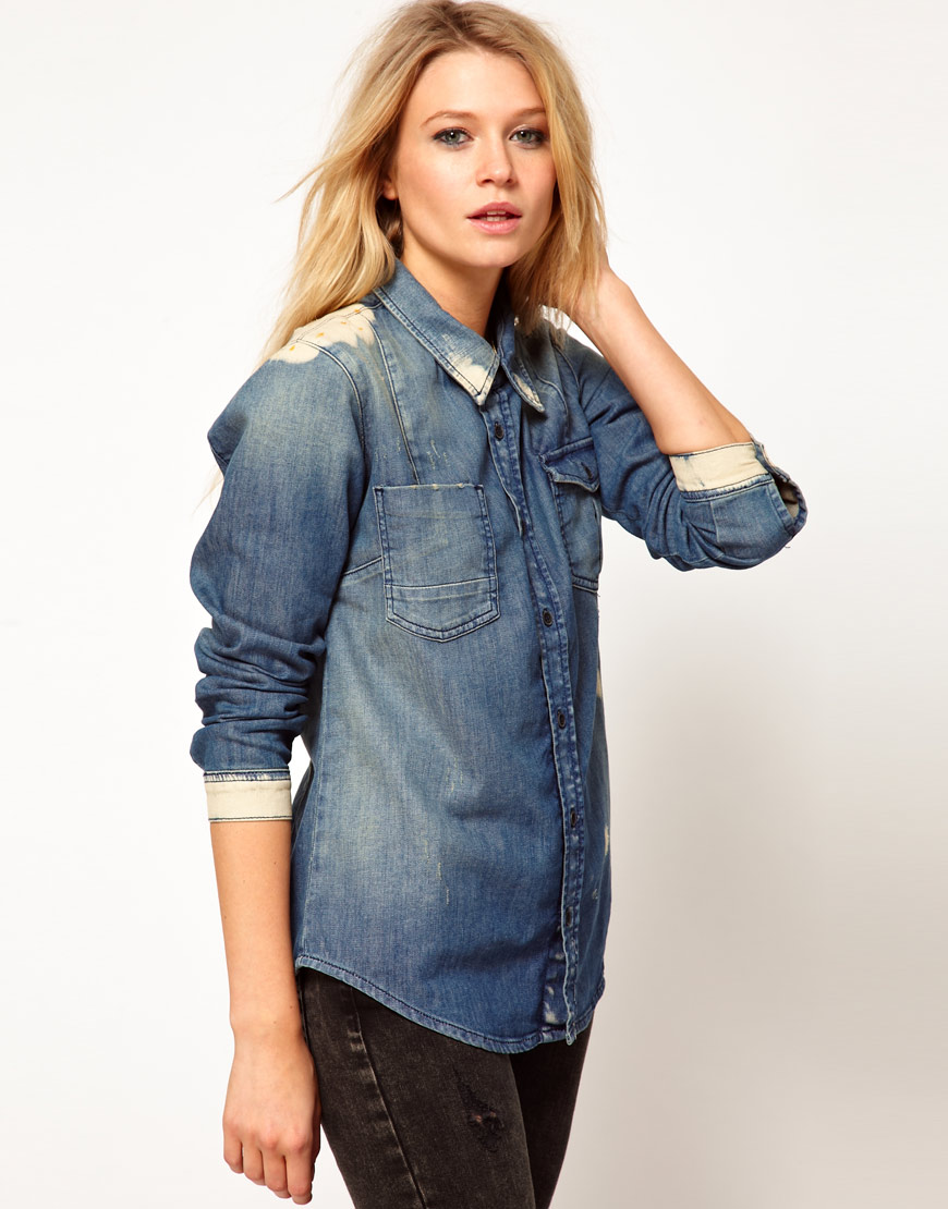 Джинсовая рубашка женская 2024. Джинсовая рубашка комбинированная. Джинсовая рубашка женская комбинированная. Джинсовая кофта. Рубашка комбинированная с джинсой.