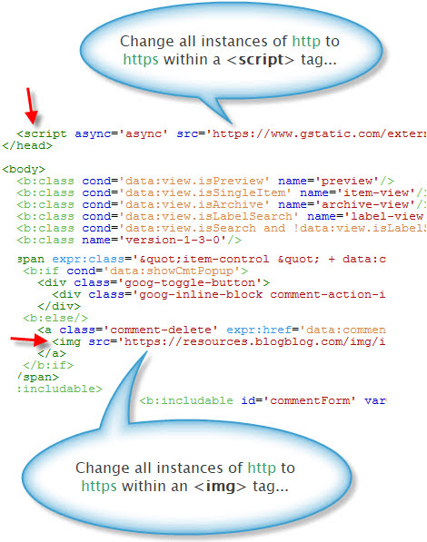 Securing static assets with HTTPS links