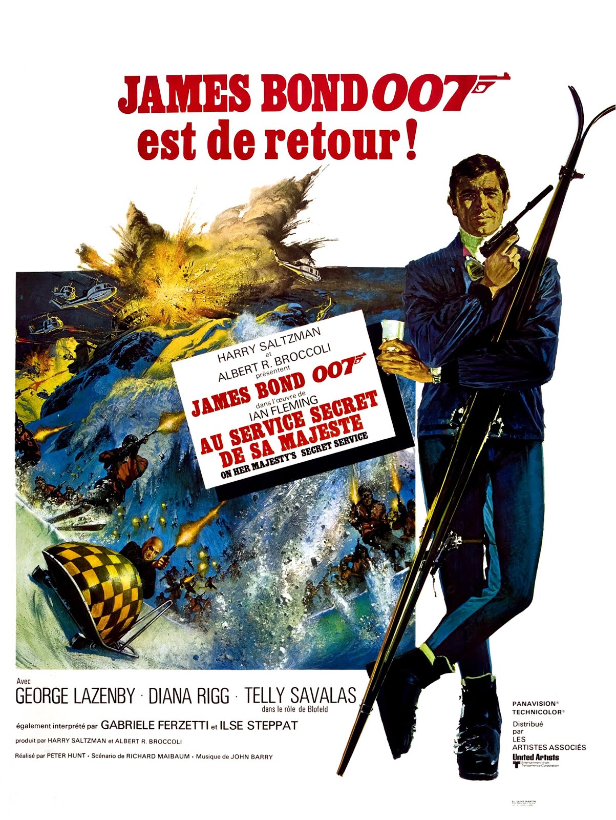 Au service secret de sa majesté (1969) Peter Hunt - On her majesty's secret service