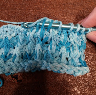 Designs by Diligence: Tunisian Spike Stitch Tutorial