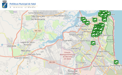imagens de câmeras ao vivo do Rio Grande do Norte