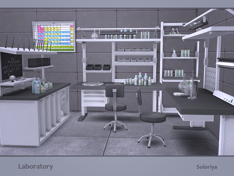 soloriya Laboratory. Sims 4