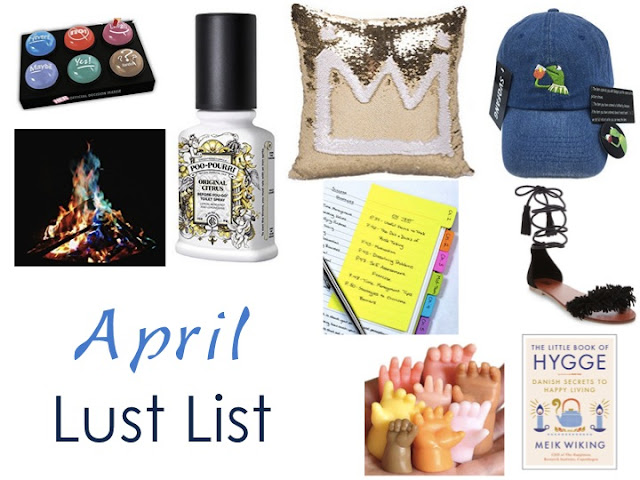 April Lust List