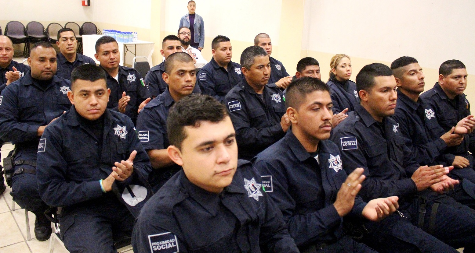 Policía Municipal de Sabinas en constante capacitación