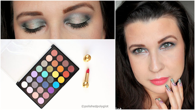 Makeup │ Mint and Champagne Summer Look [Monday Shadow Challenge ...
