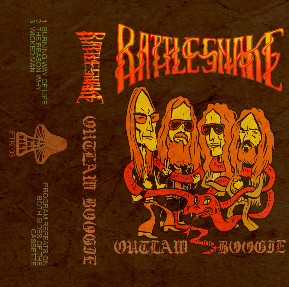 2112 ESTACION DE ROCK RATTLESNAKE " Outlaw boogie