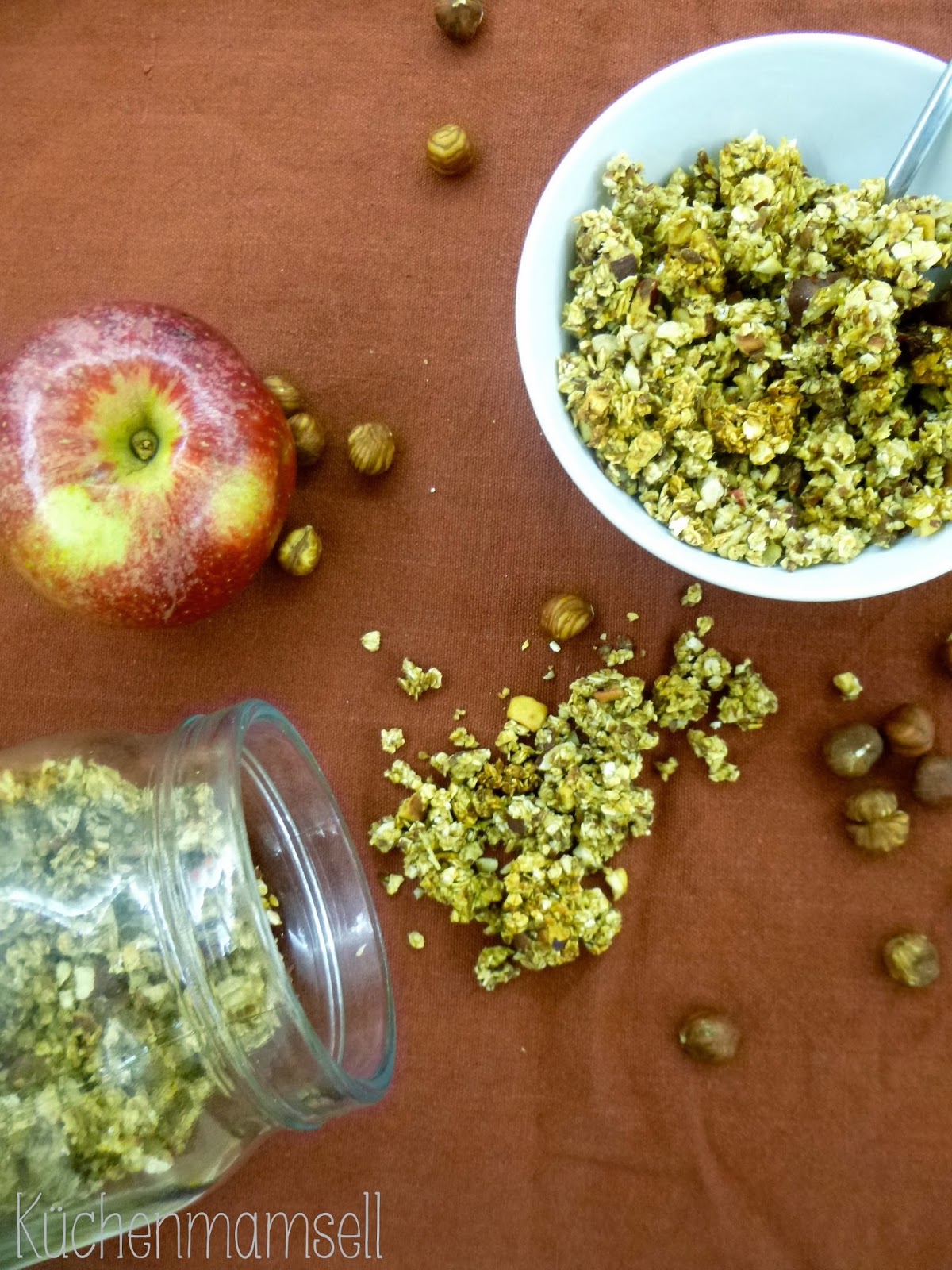 Küchenmamsell: Apfel Zimt Müsli