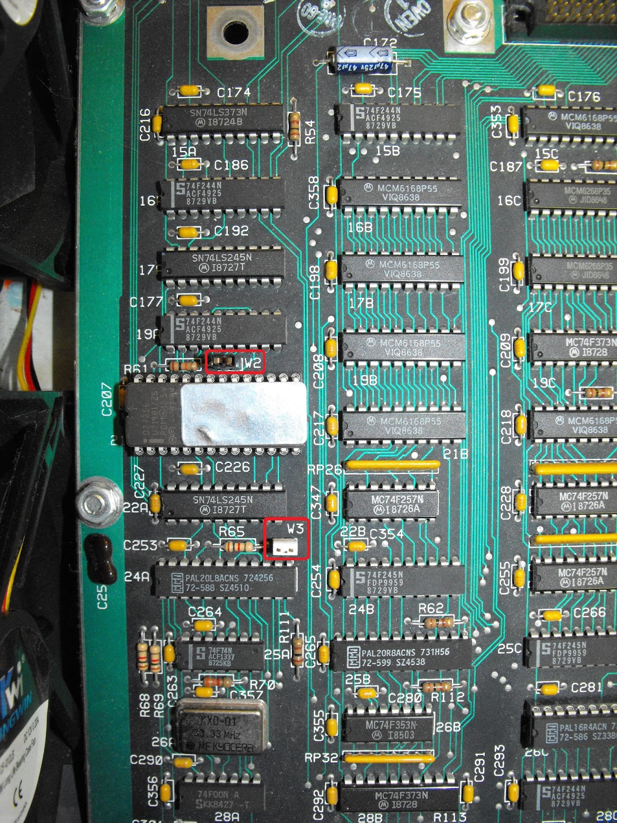 Convergent Technologies MightyFrame MightyFrame Motherboard Jumpers