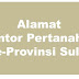 Alamat Kantor Pertanahan Kabupaten Dan Kota Se-Provinsi Sulawesi Utara