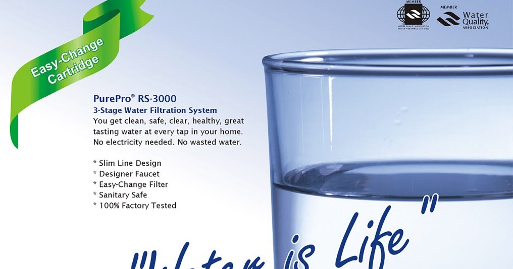 PurePro® RS3000 EasyChange Water Filtration System