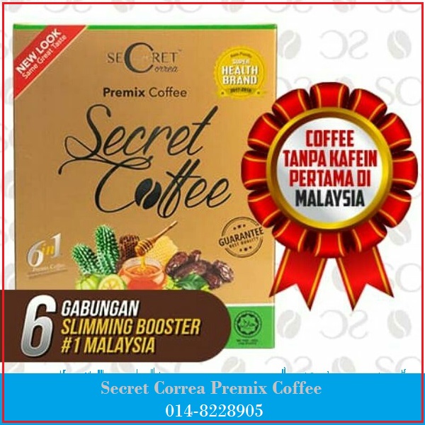 Secret Correa Premix Coffee Aura Mega Shoppe