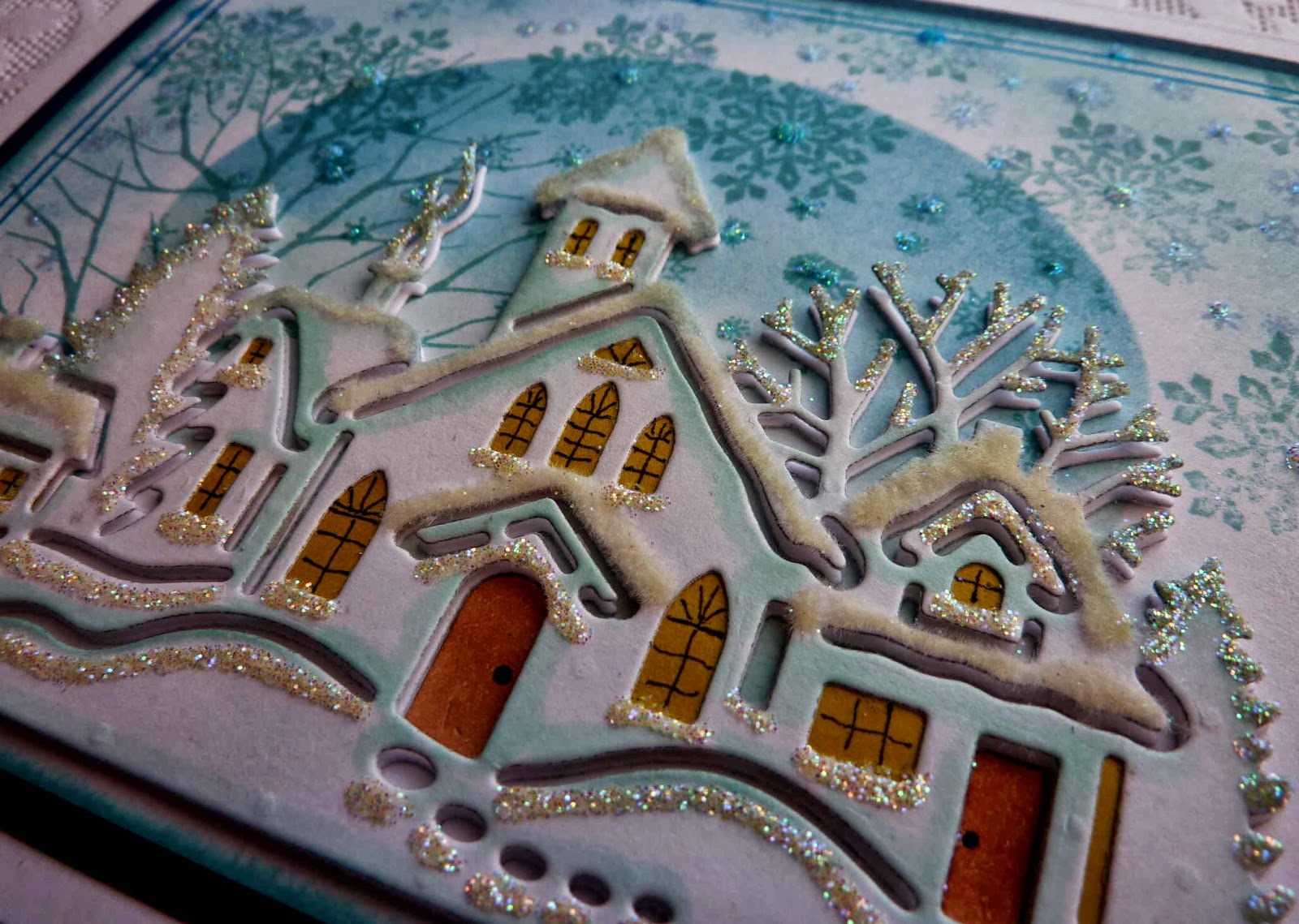 CottageBLOG Winterland Village Card
