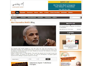 Narendra Modi post on Gujarat riots