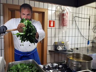 Cooking nettles