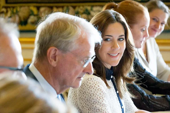 Crown Princess Mary of Denmark visited the Princess Mary Foundation