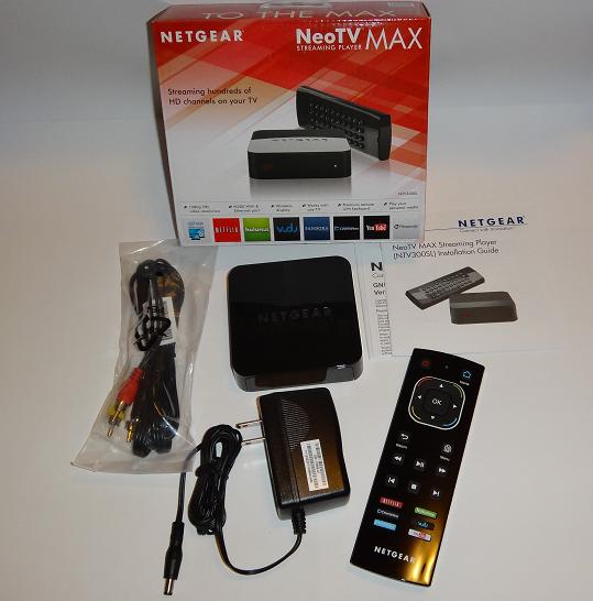 Netgear NeoTV Max Streaming Player NTV300SL | Reviews of Cool Gadgets!