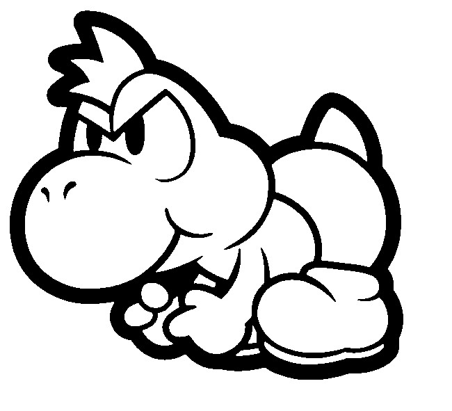 Fire Mario Coloring Pages | [#] Fresh Coloring Pages