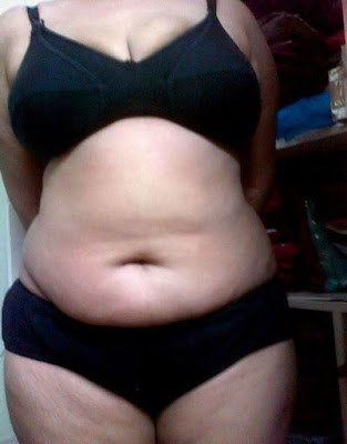 Black Bikini Mallu Bhabhi Open Big Boobs