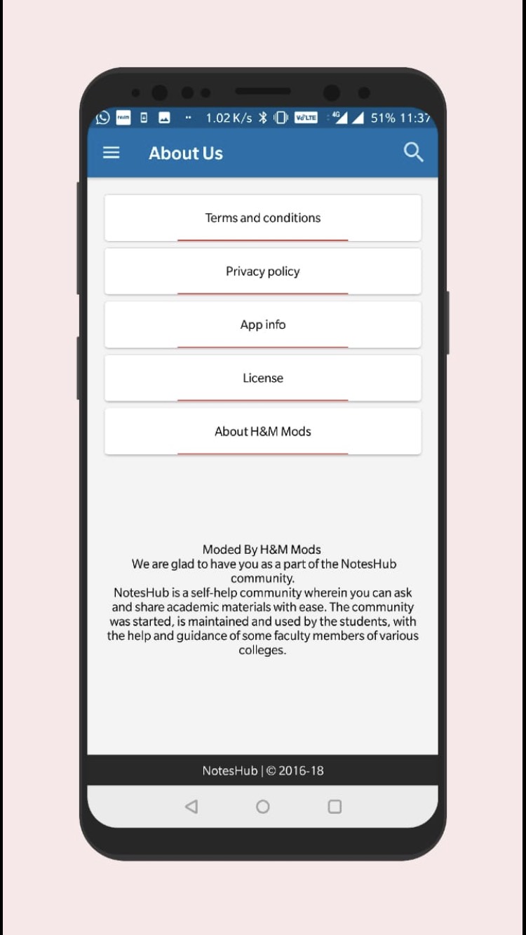 Noteshub Modded version v1.0 (Screenshots enabled)