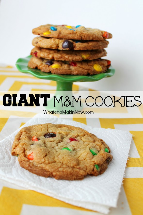 You can never go wrong with a GIANT cookie.