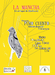 Afiche promocional de PURO CUENTO (Mancha #19)