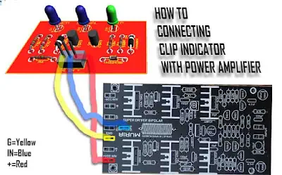 Clip Indicator Connecting circuit