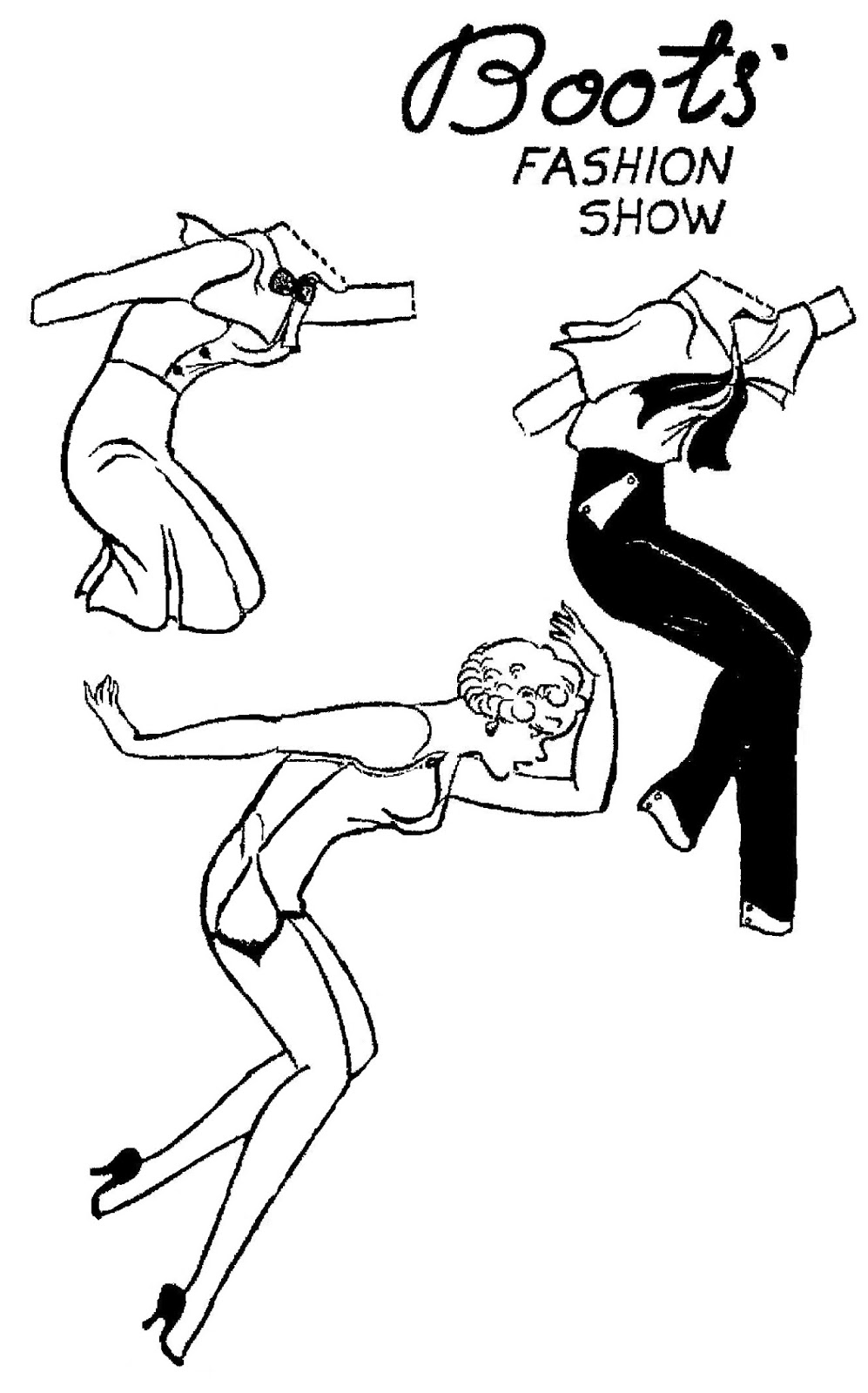 Mostly Paper Dolls Too! BOOTS Comic Strip Paper Dolls from 1965
