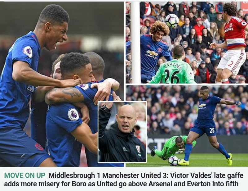 EPL Match results and table standings, United move to 5th place ATSI