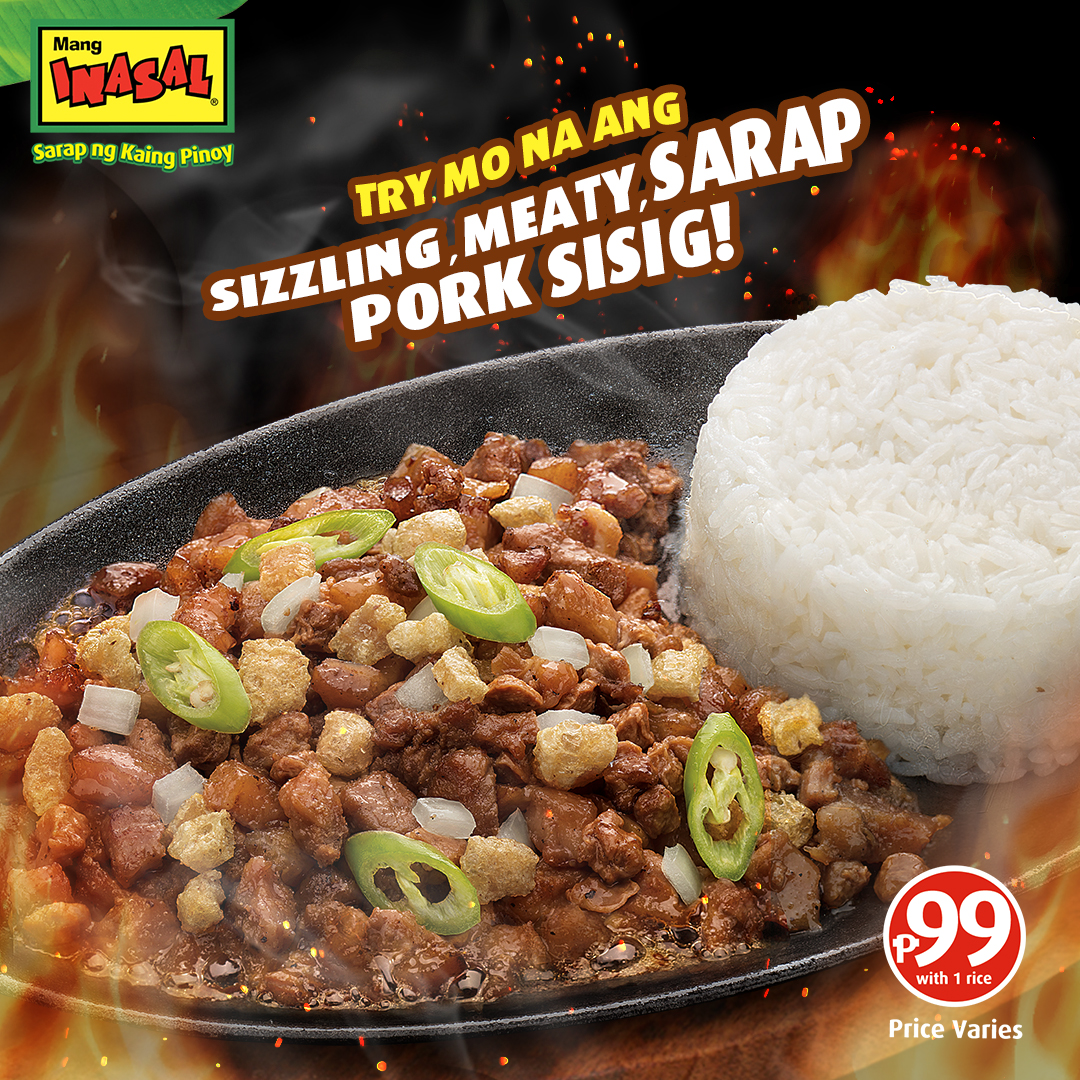 Mang Inasal Pork Sisig definitely a musttry!