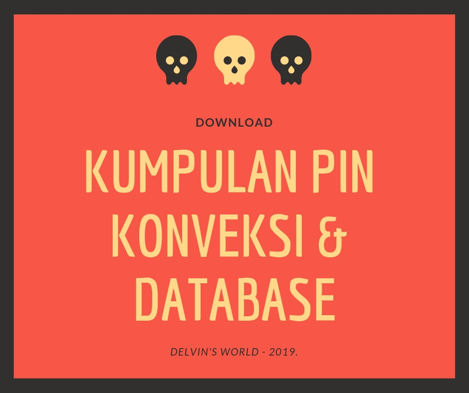 Download Pin Konveksi Database Gratis Delvin S World