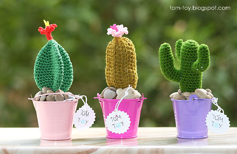 Crochet cactus