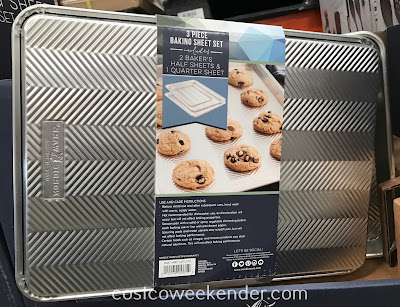 Costco 1071570 - Nordic Ware Natural Prism Baking Sheet Set (3 piece): great for any home baker