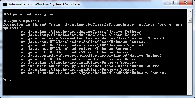 Java.lang.NoClassDefFoundError problem Solved