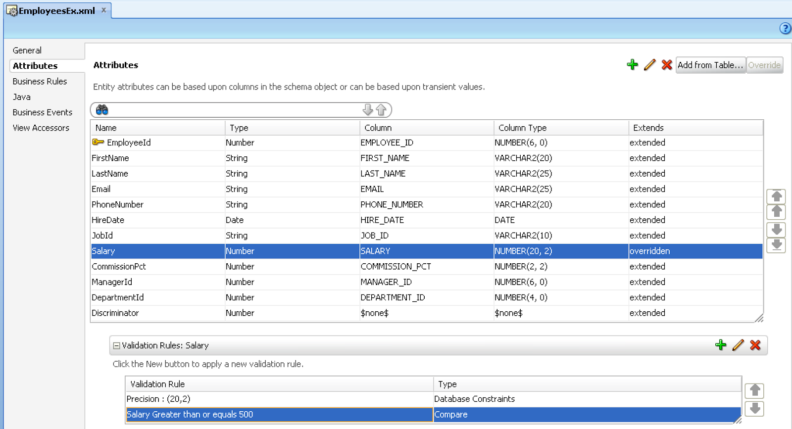 Andrej Baranovskij Blog Reusing and Extending ADF BC Entities from Common Model