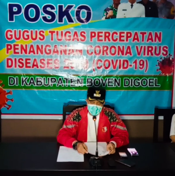 Chaerul Anwar Ungkap Tambahan 5 Kasus Positif COVID-19 di Boven Digoel Chaerul Anwar Ungkap Tambahan 5 Kasus Positif COVID-19 di Boven Digoel