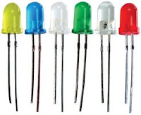 Diody LED różnych kolorów, by mieć możliwość obserwowania pracy mikrokontrolera.