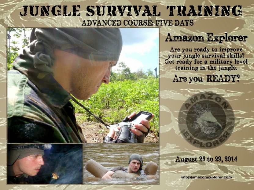 Amazon Explorer, Advanced Jungle Survival Training Course, Iquitos, Peruvian Amazon Rainforest